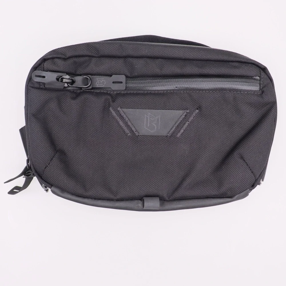 Magnetic Bag Company Black Magnetic Fanny Bag Gym Phone EDC Zipper